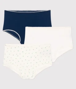 Petit Bateau Unterhosen, Shortys*3er-Set Kinder-Shortys aus Baumwolle und Elastan mit Herzmotiv variante 1