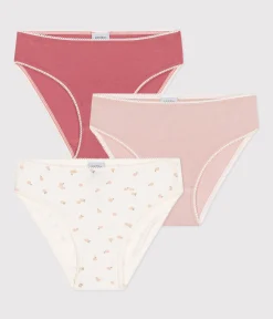 Petit Bateau Unterhosen, Shortys*3er-Set Kinder-Slips aus Baumwolle und Elastan variante 1