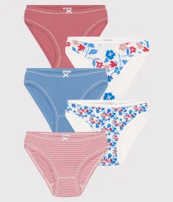Petit Bateau Unterhosen, Shortys*5er-Set Kinder-Slips aus Baumwolle mit Blumenmotiv variante 1
