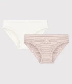 Petit Bateau Unterhosen, Shortys*2er-Set Kinder-Slips aus Baumwolle variante 1