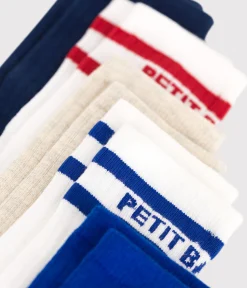 Petit Bateau Socken, Hausschuhe|Socken, Strumpfhosen*5er-Set Kinder-Socken aus Baumwolle mit Sportmotiv variante 1