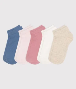 Petit Bateau Socken, Strumpfhosen*5er-Set Kinder-Socken aus einfarbiger Baumwolle variante 2