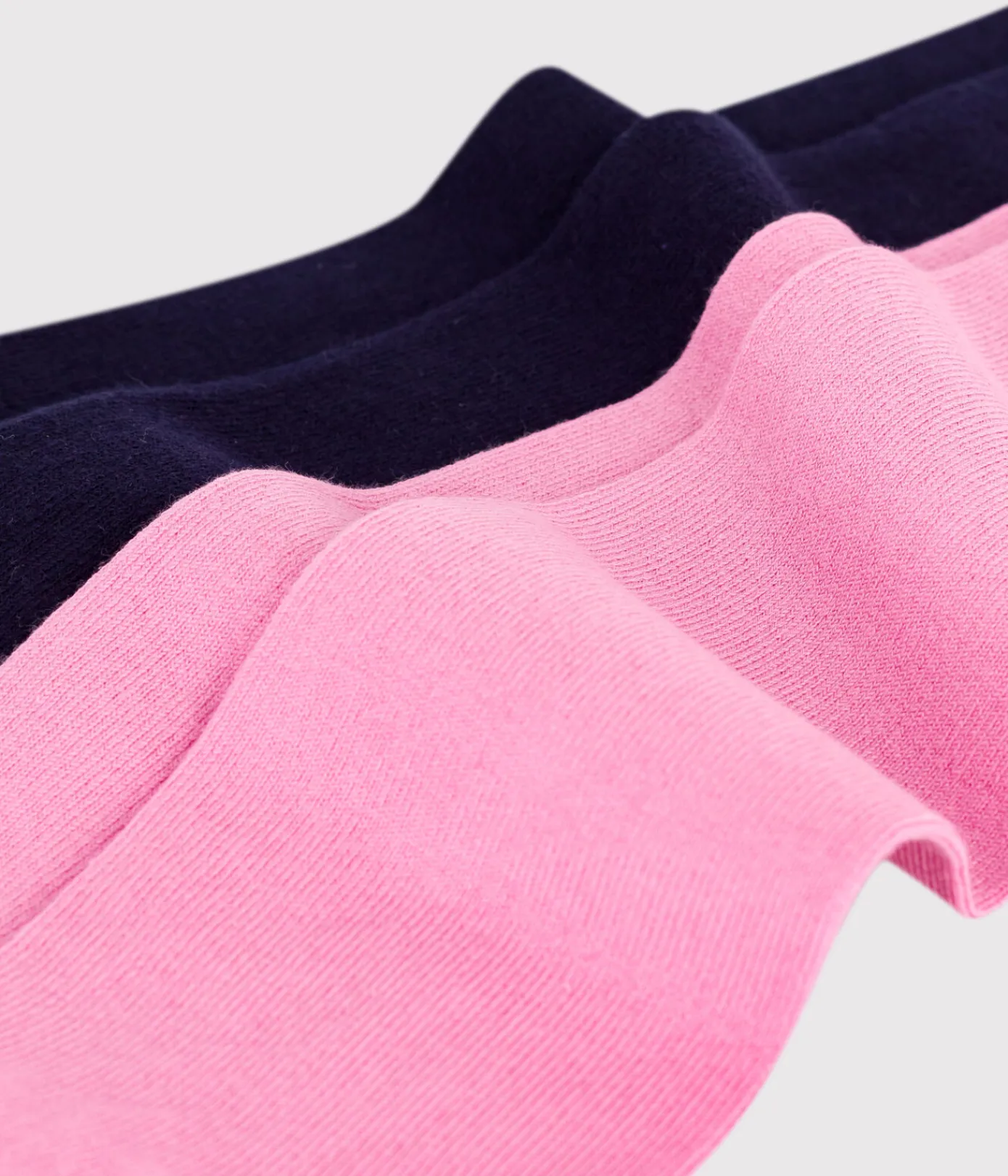 Petit Bateau Socken, Strumpfhosen*2er-Set Kinder-Strumpfhosen aus Baumwolljersey rosa BOUDOIR/ SOIR
