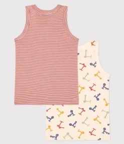 Petit Bateau Unterhemden, Tanktops|T-Shirts, Poloshirts, Hemden*2er-Set Kinder-Tanktops aus Baumwolle variante 1