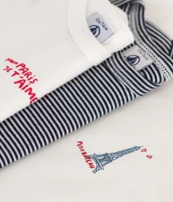 Petit Bateau Bodys*3er-Set kurzärmelige Baby-Bodys aus Baumwolle variante 1