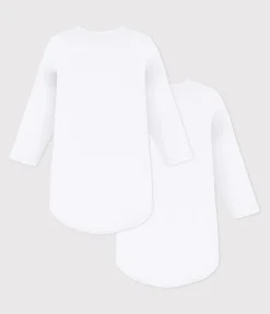 Petit Bateau Bodys*2er-Set langärmelige Baby-Bodys in Weiß variante 1