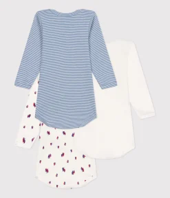 Petit Bateau Bodys*3er-Set langärmelige Bodys aus Baumwolle mit Segelmotiv für Babys variante 1
