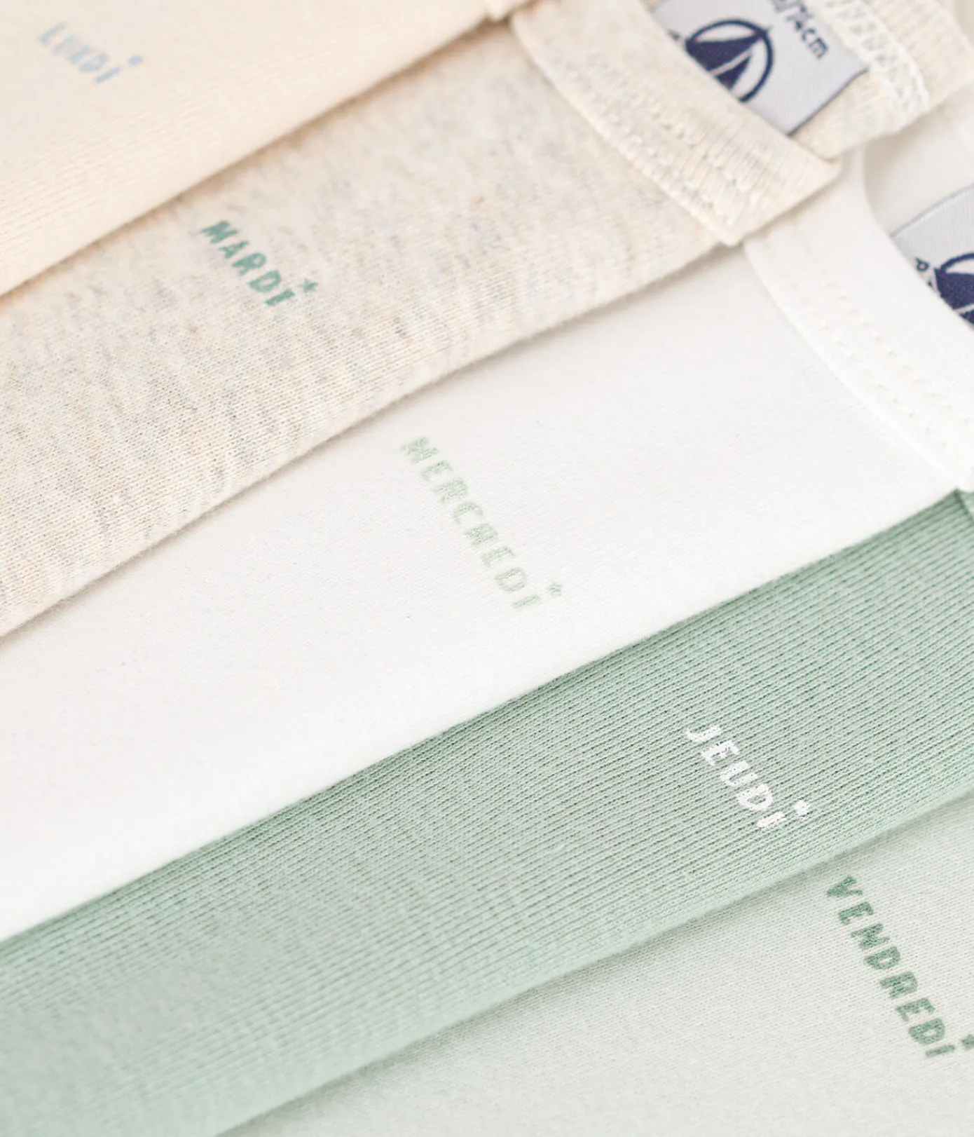 Petit Bateau Bodys*5er-Set langärmelige Bodys aus Baumwolle für Babys variante 1
