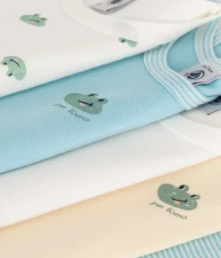 Petit Bateau Bodys*5er-Set ärmellose Baby-Bodys aus bedruckter Baumwolle variante 1
