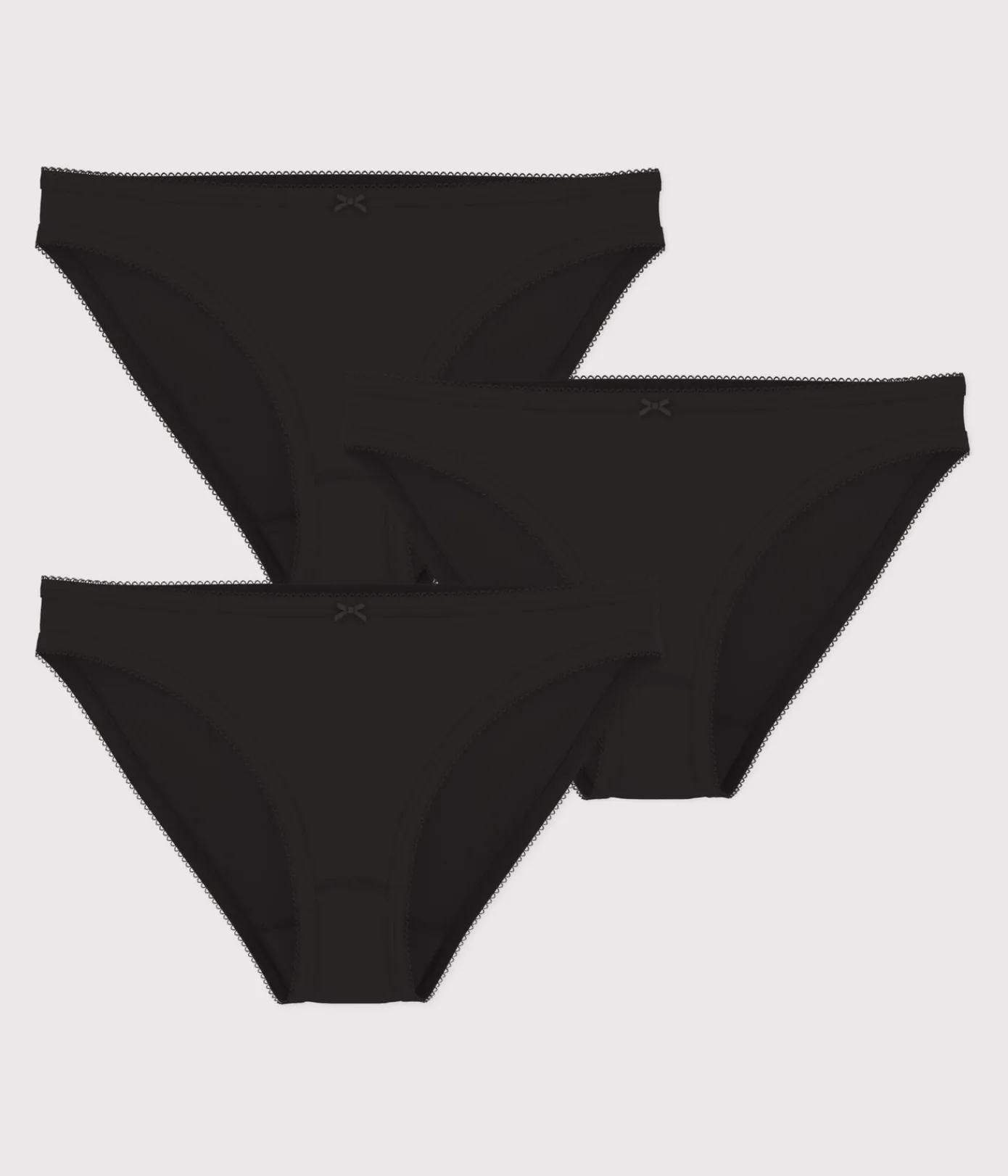 Petit Bateau Bhs, Slips, Bodys*3er-Set Slips aus Baumwolle für Damen variante 1