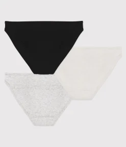 Petit Bateau Bhs, Slips, Bodys*3er-Set Slips aus feiner Baumwolle für Damen variante 1