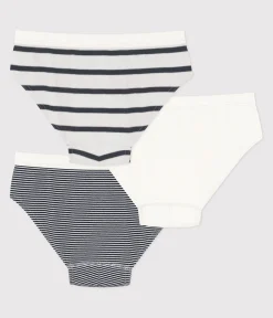 Petit Bateau Unterhosen, Boxershorts*3er-Set Slips mit Streifen für Jungen variante 1