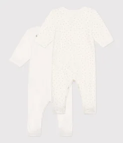 Petit Bateau Schlafanzüge, Strampler|Newborn*2er-Set Strampler aus Nicki variante 1