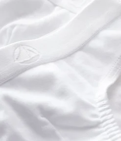 Petit Bateau Unterhosen, Boxershorts*2er-Set weiße Slips aus Baumwolle für Jungen variante 1