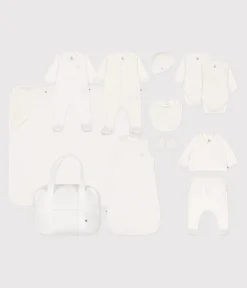 Petit Bateau Newborn*Erstausstattungskoffer mit warmer Babykleidung variante 1