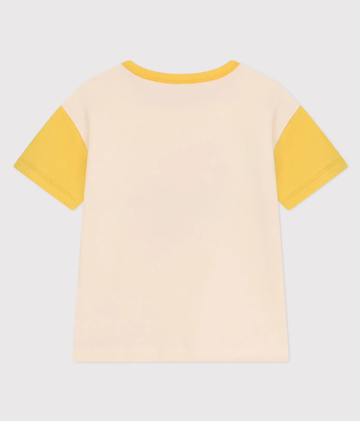 Petit Bateau T-Shirts, Poloshirts, Hemden*Gemustertes Jungen-T-Shirt aus Jersey gelb AVALANCHE/ NECTAR