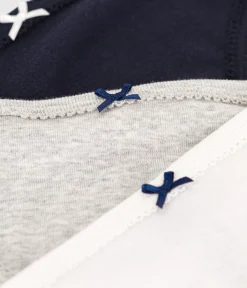 Petit Bateau Bhs, Slips, Bodys*Höschen aus Baumwolle im 3er-Set für Damen variante 1