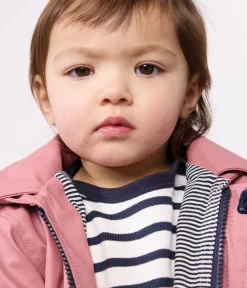 Petit Bateau Jacken, Anoraks*Ikonische Baby-Regenjacke rosa ROSEWOOD