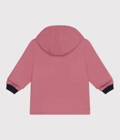 Petit Bateau Jacken, Anoraks*Ikonische Baby-Regenjacke rosa ROSEWOOD