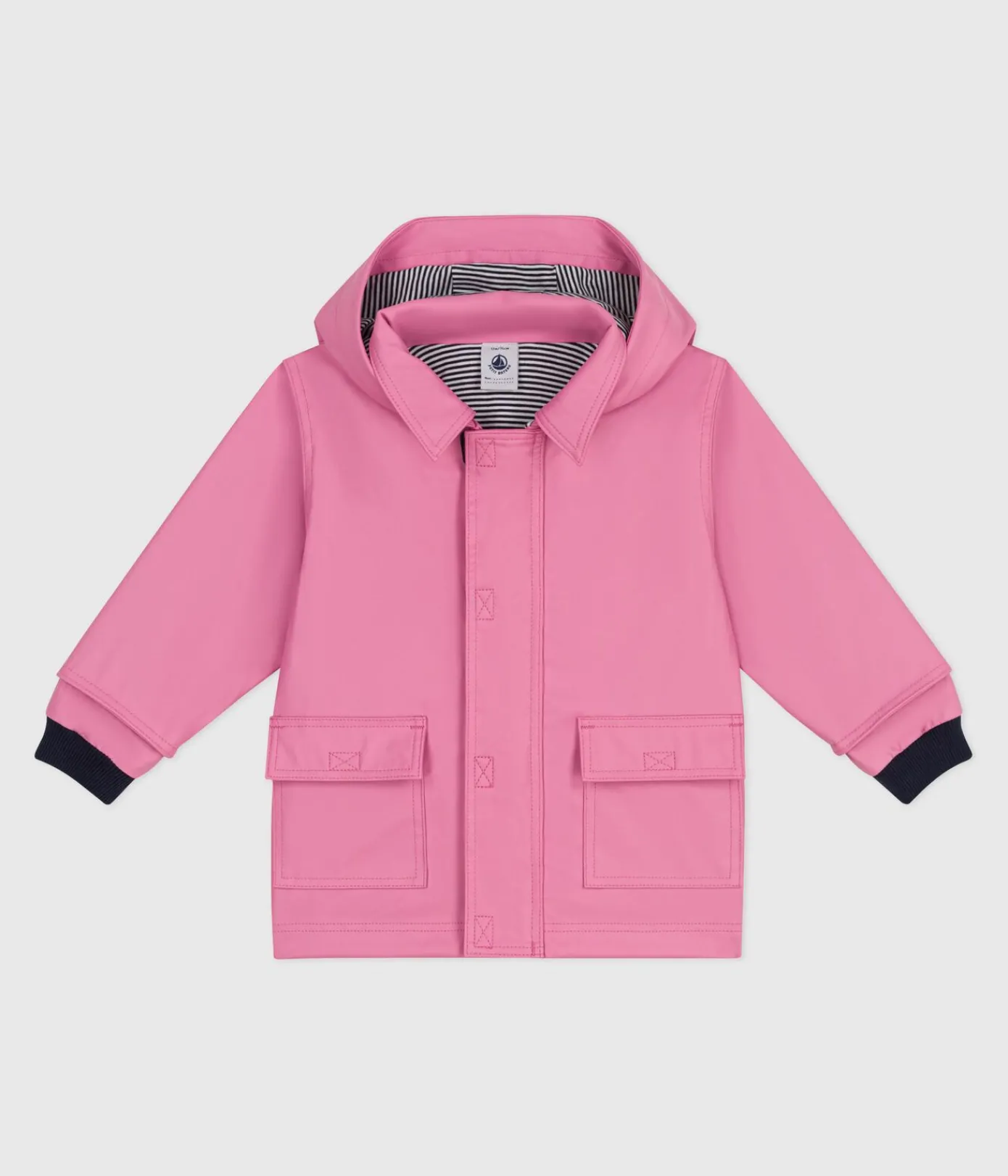Petit Bateau Jacken, Anoraks*Ikonische einfarbige Baby-Regenjacke BOUDOIR