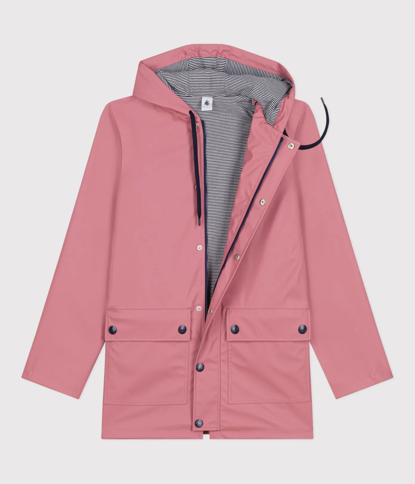 Petit Bateau Herren|Jacken, Mäntel*Ikonische Regenjacke für Damen und Herren rosa ROSEWOOD