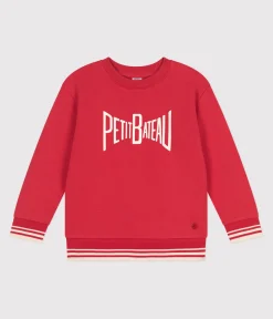 Petit Bateau Sweatshirts, Pullover, Cardigans*Kinder Unisex-Sweatshirt aus bedruckter Baumwolle SPI