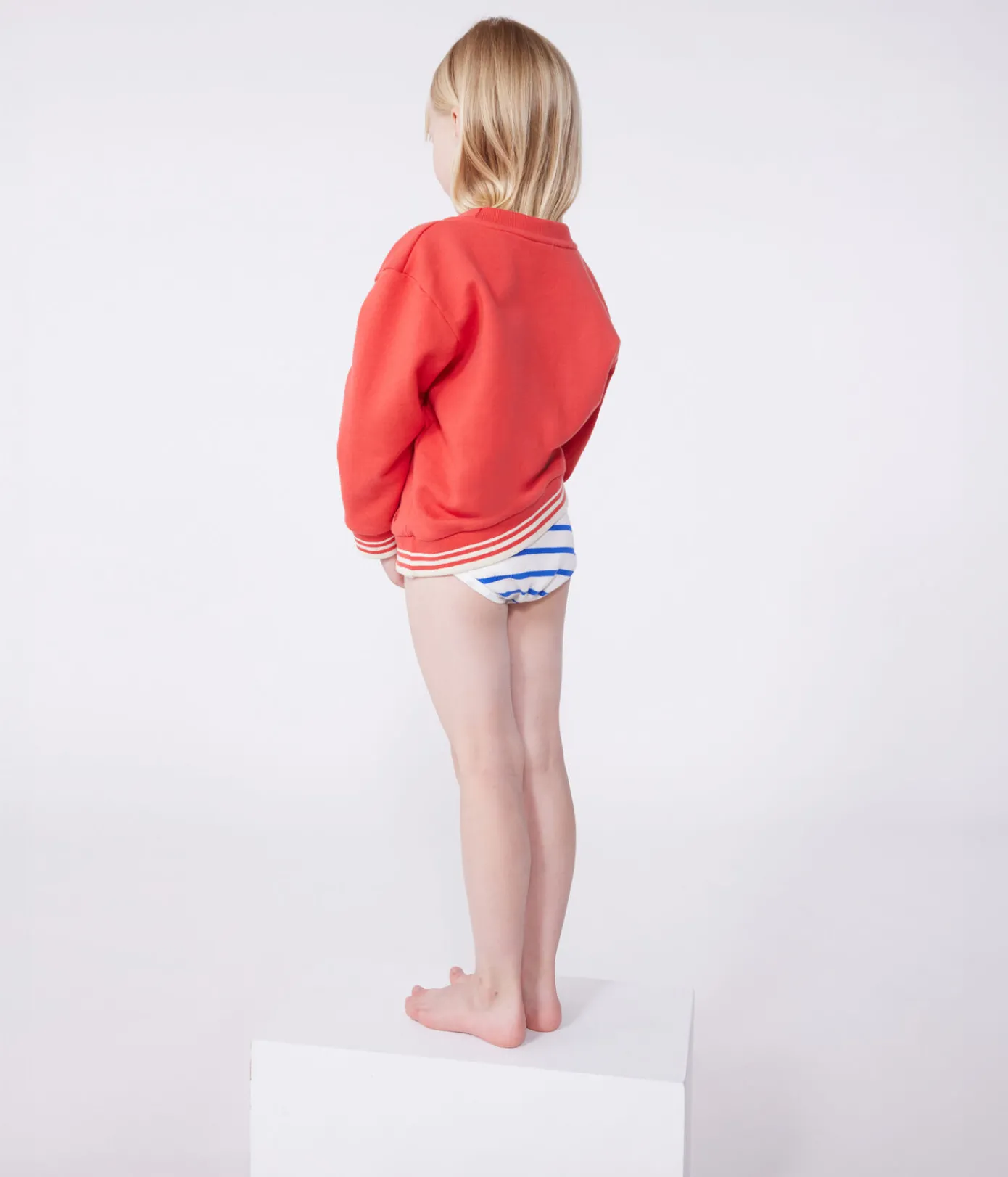 Petit Bateau Sweatshirts, Pullover, Cardigans*Kinder Unisex-Sweatshirt aus bedruckter Baumwolle SPI