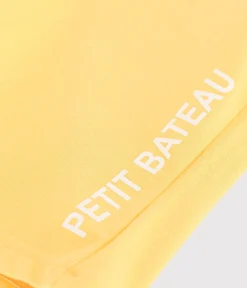Petit Bateau Shorts, Jeans, Hosen*Kinder-Bermudashorts aus Baumwolle gelb ORGE