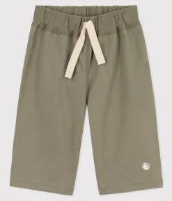 Petit Bateau Shorts, Jeans, Hosen*Kinder-Bermudashorts aus Baumwolle für Jungen grün MARECAGE