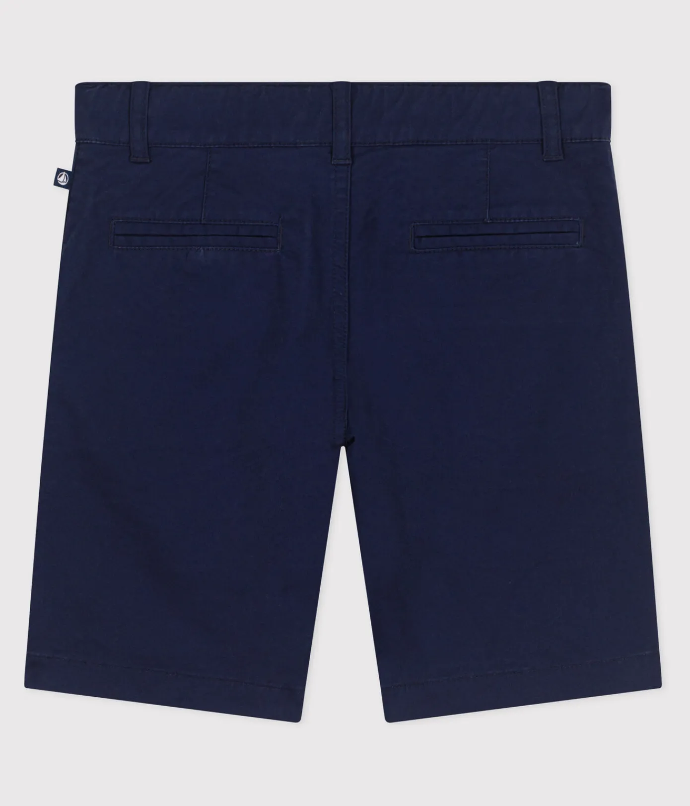 Petit Bateau Shorts, Jeans, Hosen*Kinder-Bermudashorts aus einfarbiger Baumwolle blau MEDIEVAL