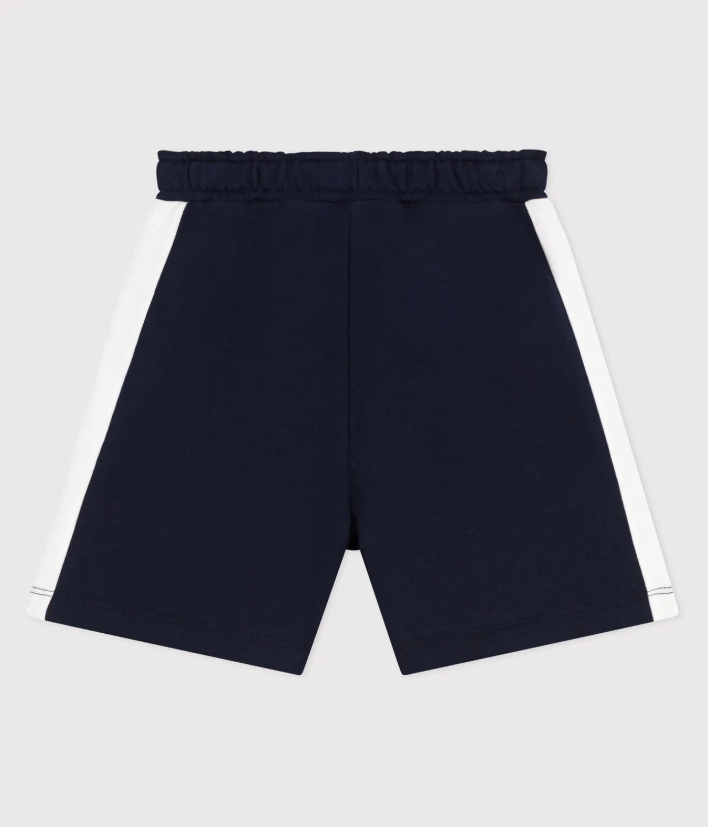Petit Bateau Shorts, Jeans, Hosen*Kinder-Bermudashorts aus einfarbiger Baumwolle blau SMOKING