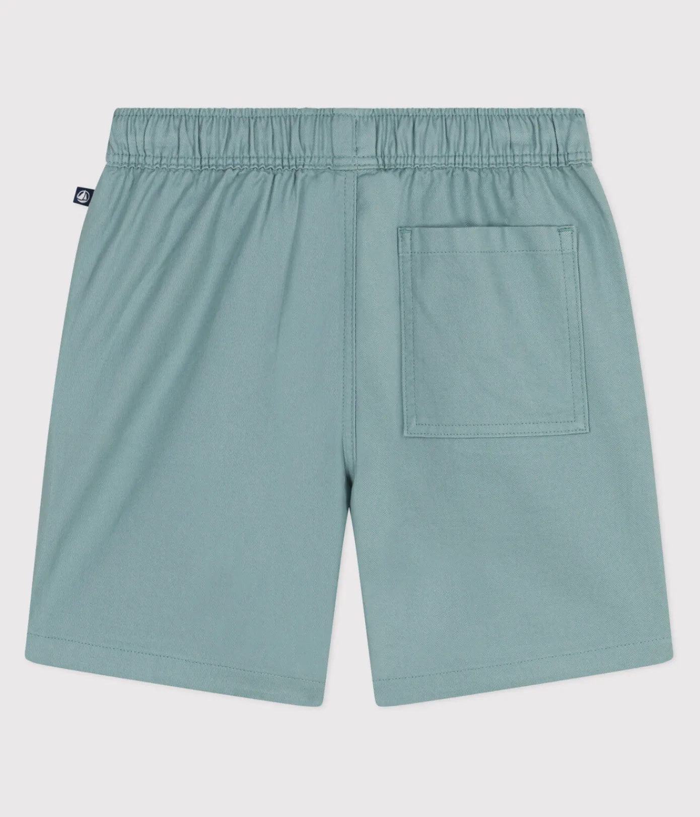 Petit Bateau Shorts, Jeans, Hosen*Kinder-Bermudashorts aus einfarbiger Baumwolle grün PAUL