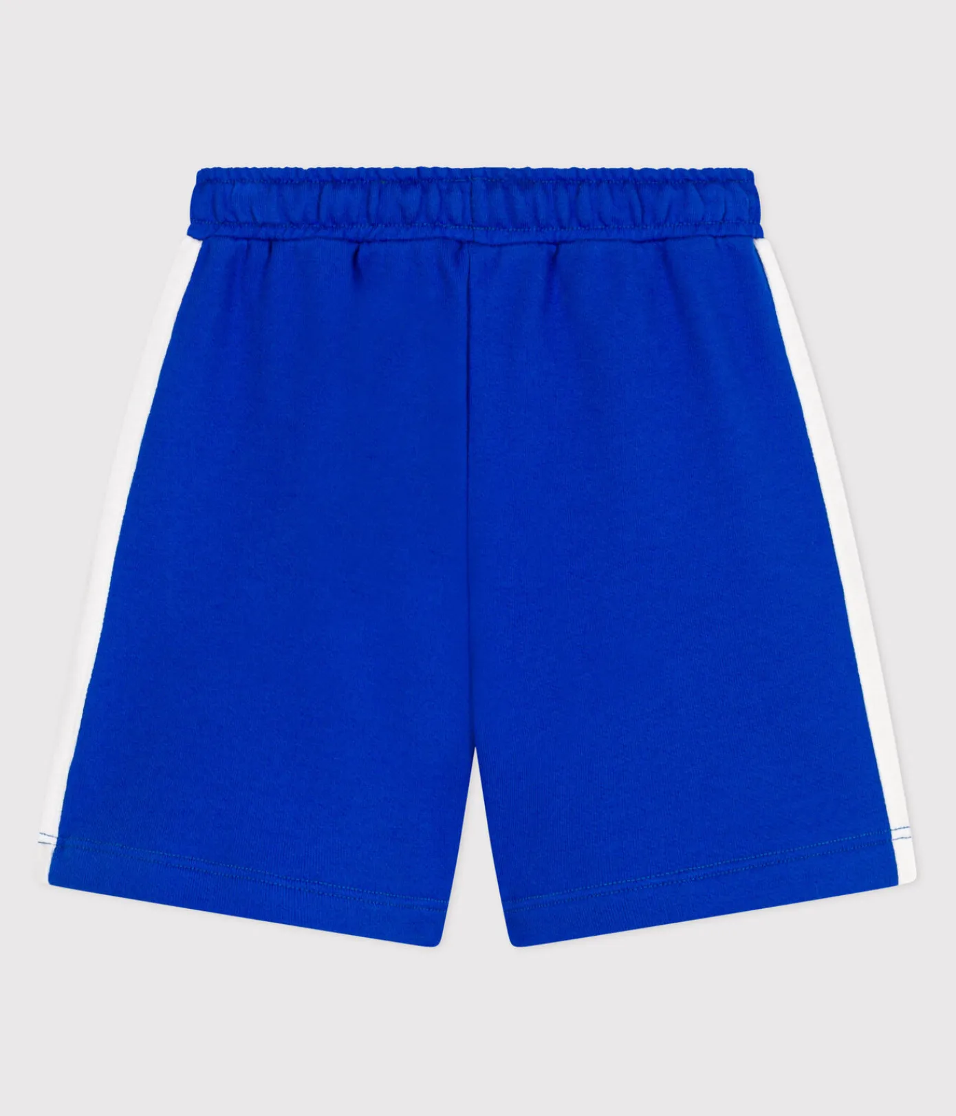 Petit Bateau Shorts, Jeans, Hosen*Kinder-Bermudashorts aus einfarbiger Baumwolle blau PERSE