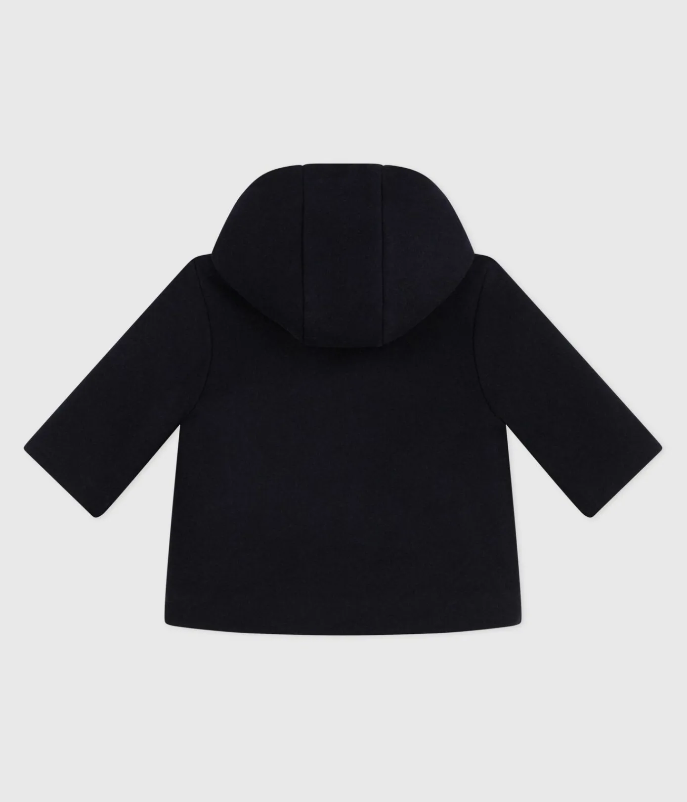 Petit Bateau Jacken, Anoraks*Kinder-Caban aus einfarbiger Schurwolle blau SMOKING