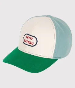 Petit Bateau Accessoires, Mützen, Caps*Kinder-Cap aus Baumwolle AVALANCHE/ PAUL