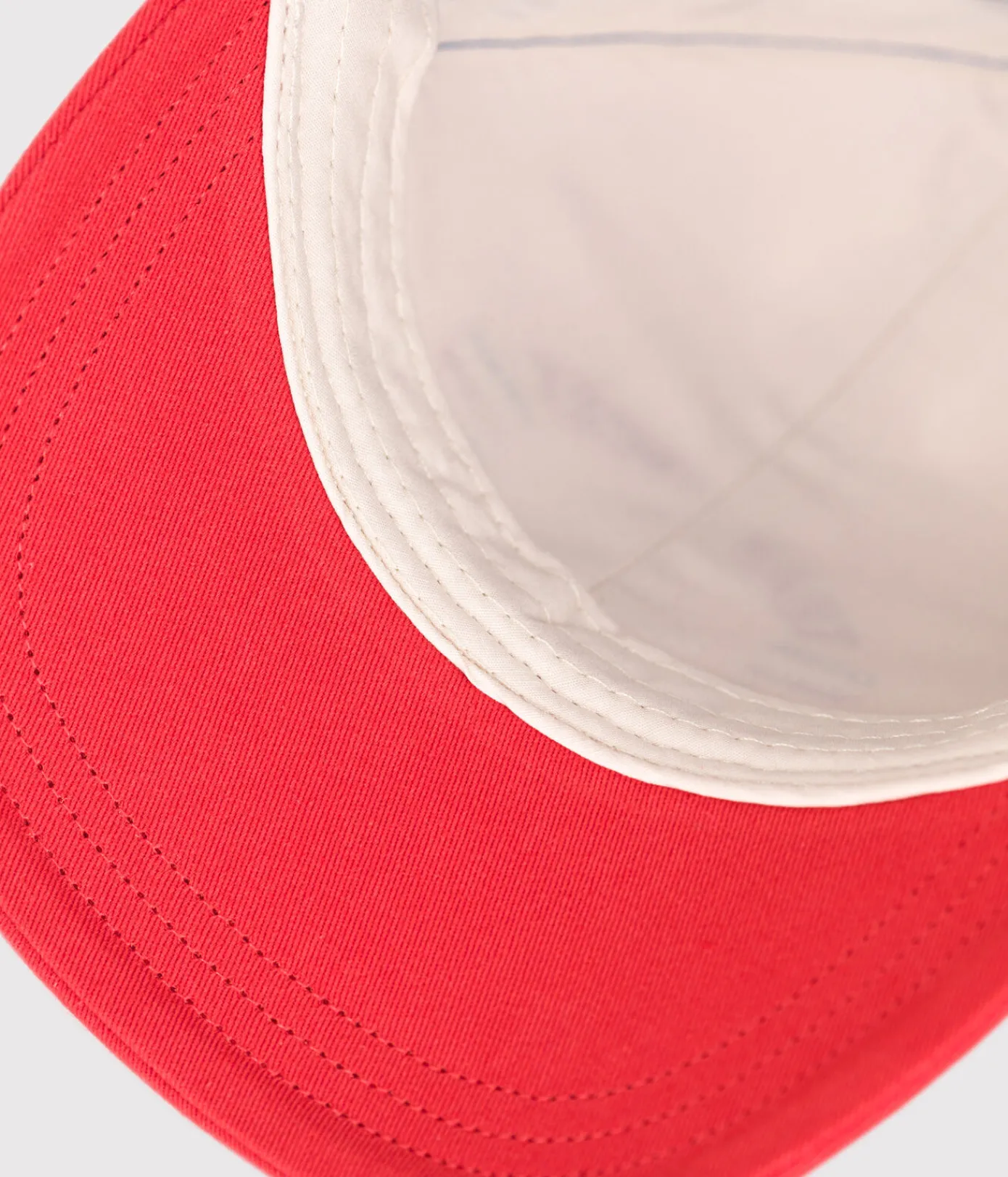 Petit Bateau Accessoires, Mützen, Caps*Kinder-Cap 'Team Sport' aus Baumwolle ROT AVALANCHE/ AURORA