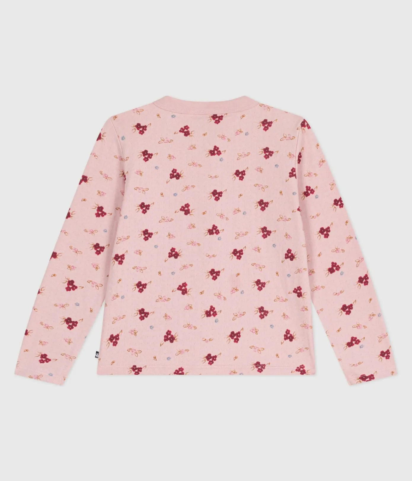 Petit Bateau Sweatshirts, Pullover, Cardigans*Kinder-Cardigan aus bedruckter Baumwolle rosa JOLI/weiss MULTICO