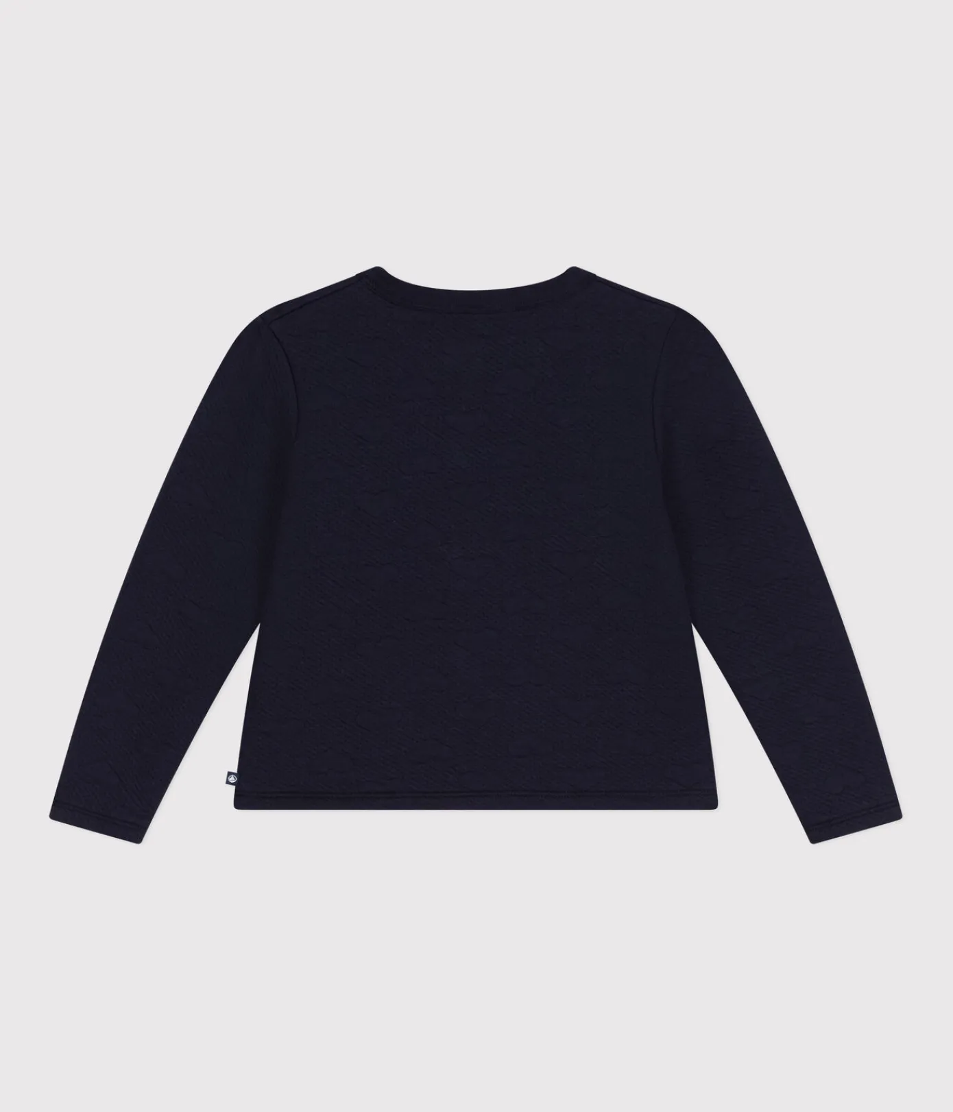 Petit Bateau Sweatshirts, Pullover, Cardigans*Kinder-Cardigan aus Doppeljersey für Mädchen blau SMOKING