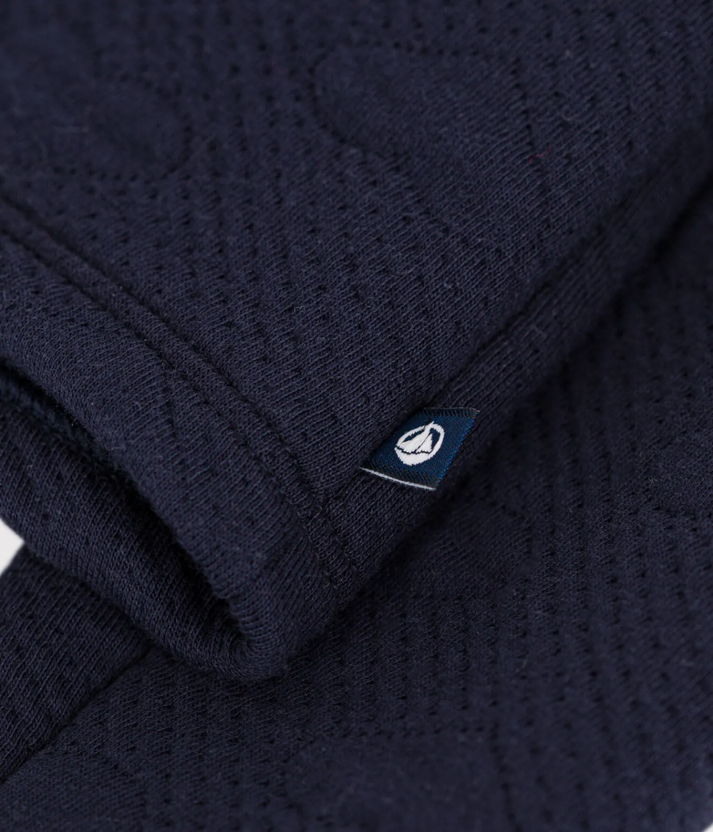 Petit Bateau Sweatshirts, Pullover, Cardigans*Kinder-Cardigan aus Doppeljersey für Mädchen blau SMOKING
