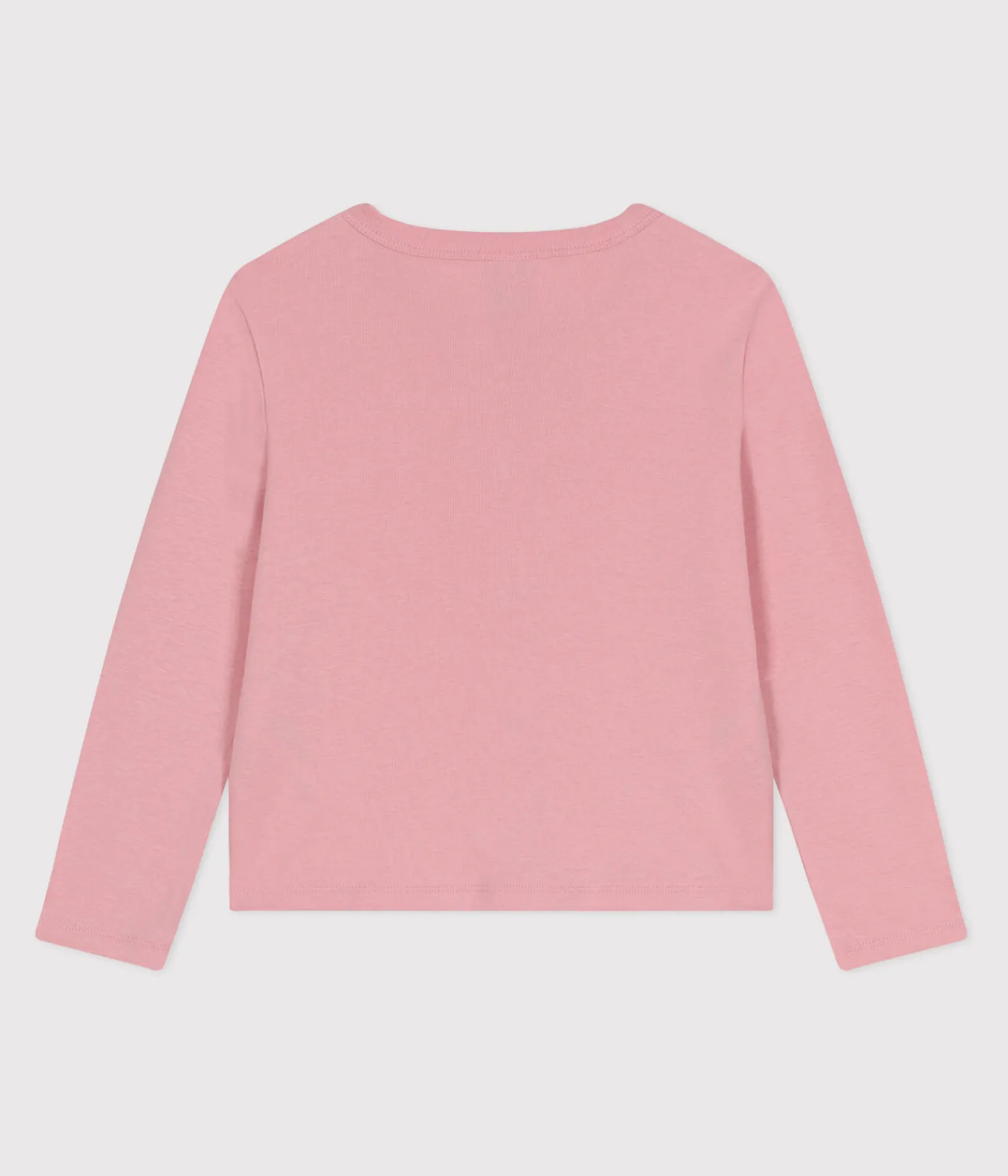 Petit Bateau Sweatshirts, Pullover, Cardigans*Kinder-Cardigan aus einfarbiger Baumwolle rosa CHARME