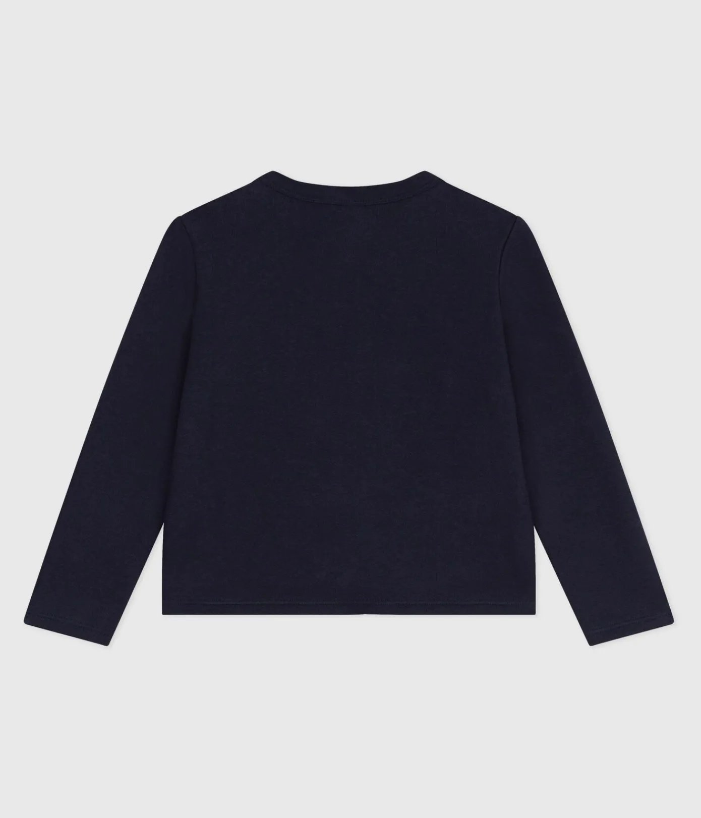 Petit Bateau Sweatshirts, Pullover, Cardigans*Kinder-Cardigan aus Molton für Mädchen blau SMOKING
