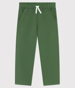 Petit Bateau Shorts, Jeans, Hosen*Kinder-Hose aus Baumwolle grün PALMERAIE