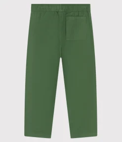 Petit Bateau Shorts, Jeans, Hosen*Kinder-Hose aus Baumwolle grün PALMERAIE