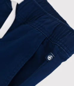 Petit Bateau Shorts, Jeans, Hosen*Kinder-Hose aus Baumwolle blau MEDIEVAL