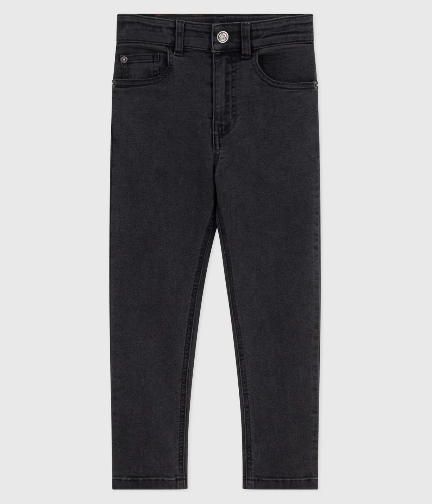 Petit Bateau Shorts, Jeans, Hosen*Kinder-Hose aus Denim schwarz NOIR DELAVE