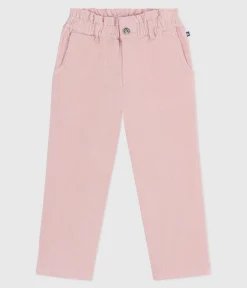 Petit Bateau Shorts, Hosen, Leggings*Kinder-Hose aus einfarbigem Fein-Cord rosa JOLI