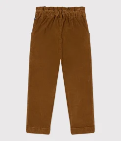 Petit Bateau Shorts, Hosen, Leggings*Kinder-Hose aus Fein-Cord für Mädchen braun CUIVRE