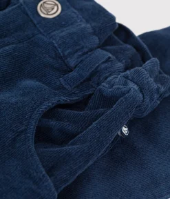 Petit Bateau Shorts, Hosen, Leggings*Kinder-Hose aus Fein-Cord für Mädchen CREPUSCULE