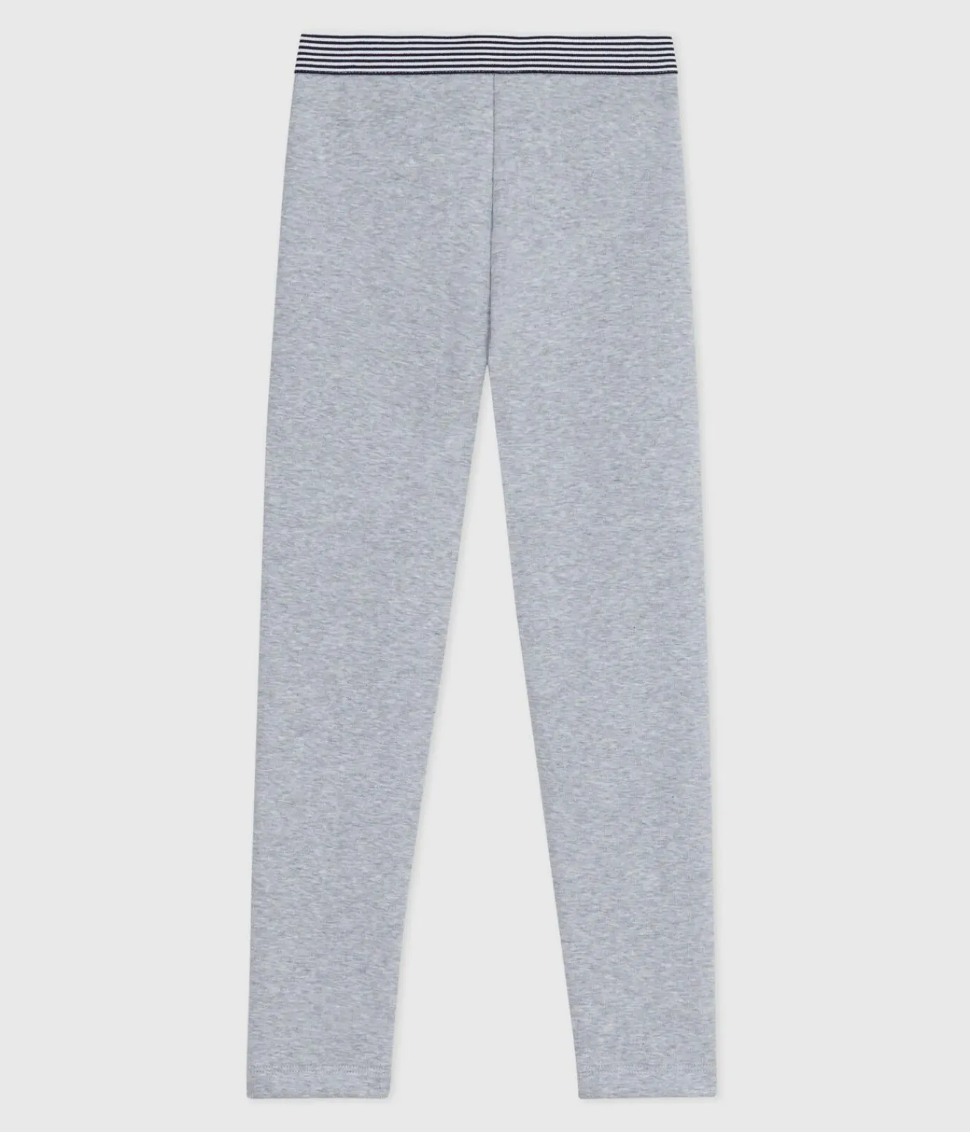 Petit Bateau Shorts, Hosen, Leggings*Kinder-Hose im Leggings-Stil aus einfarbiger Baumwolle grau FUMEE CHINE