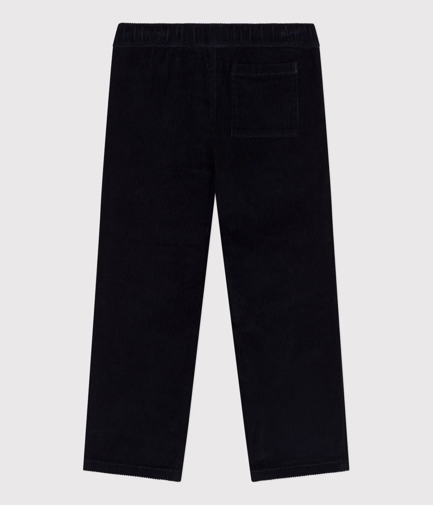 Petit Bateau Shorts, Jeans, Hosen*Kinder-Hose mit geradem Schnitt aus Fein-Cord für Jungen blau SMOKING